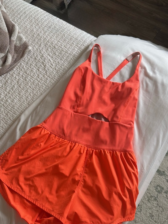 FP Movement by Free People Pants - FP Movement by Free People Coral/orange Runsie